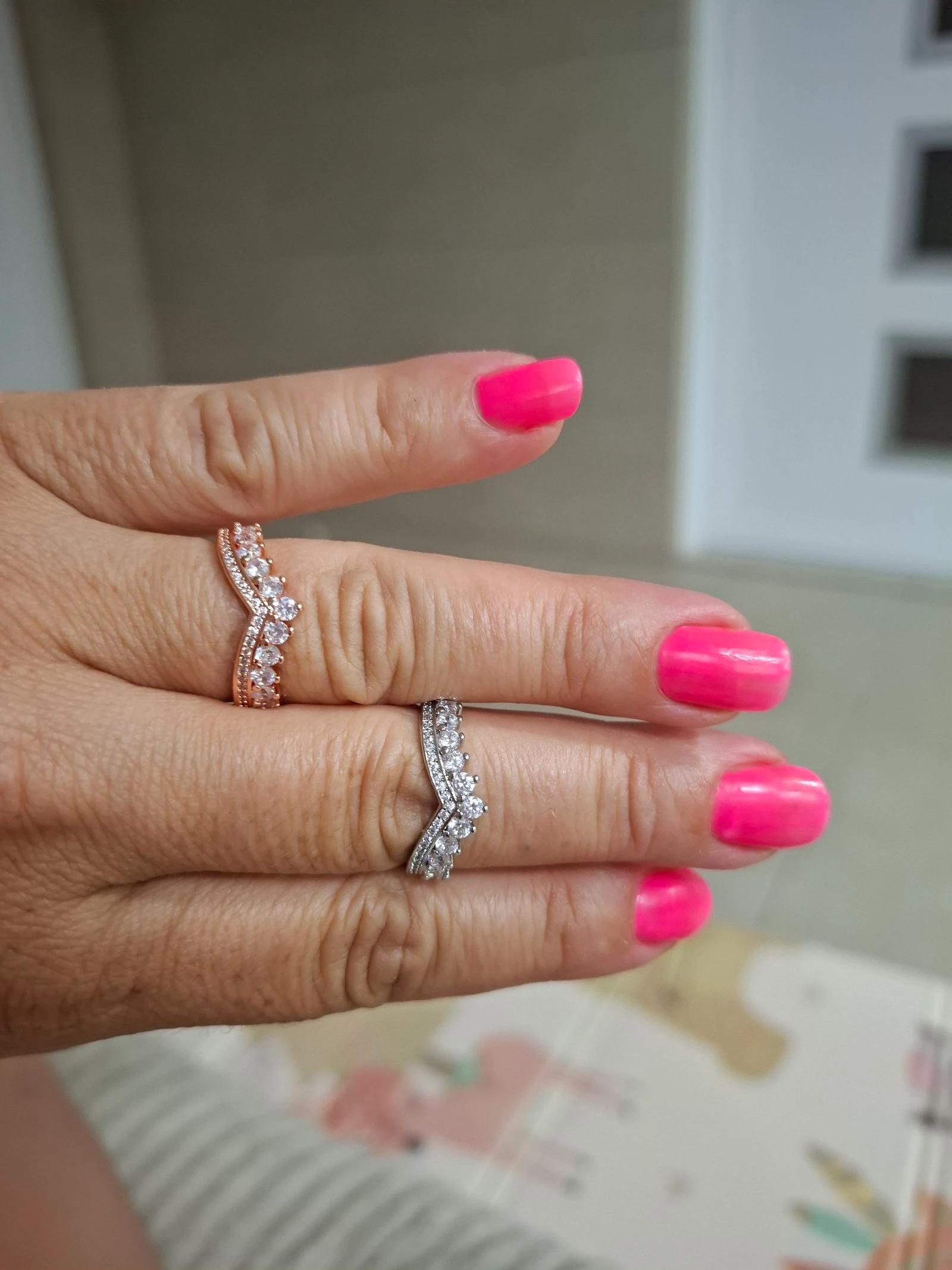 Anel princesa pandora 